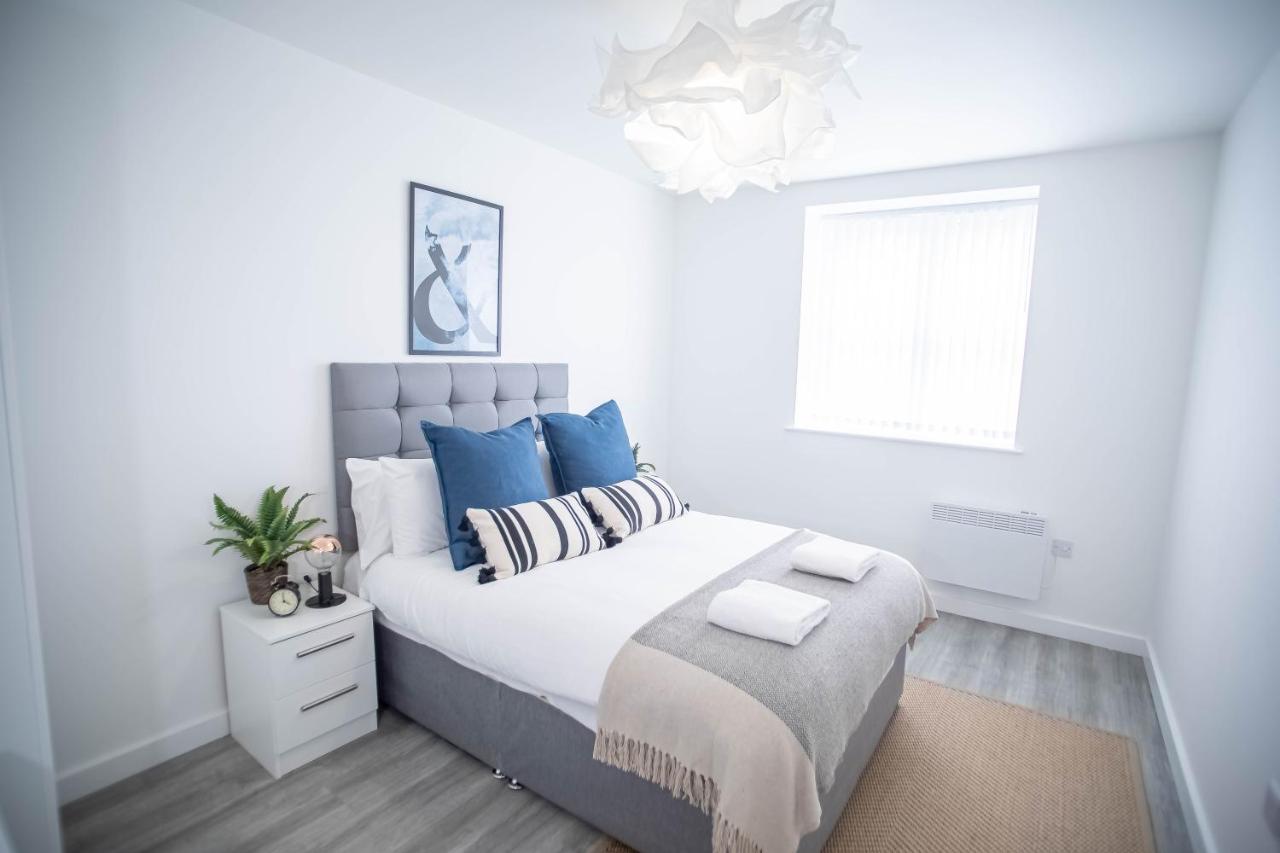 Luxury Apartments Available Next To Train Station - The Wallgate Apartments Wigan - Free Parking Dış mekan fotoğraf